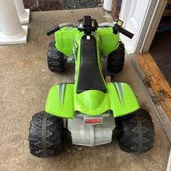 Fisher 4 Wheeler Black And Green 