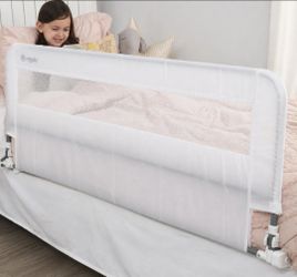 54” Extra Long Hideaway Bed Rail Guard for Toddlers