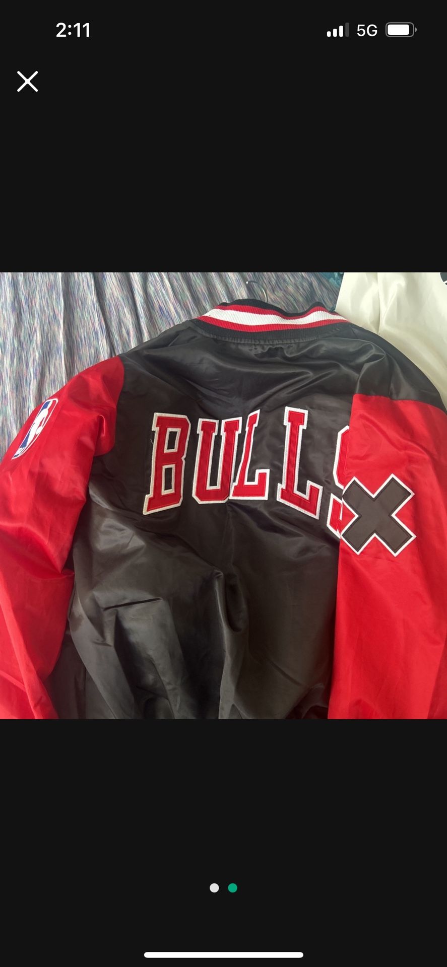 Chicago Bulls Jacket Size Medium