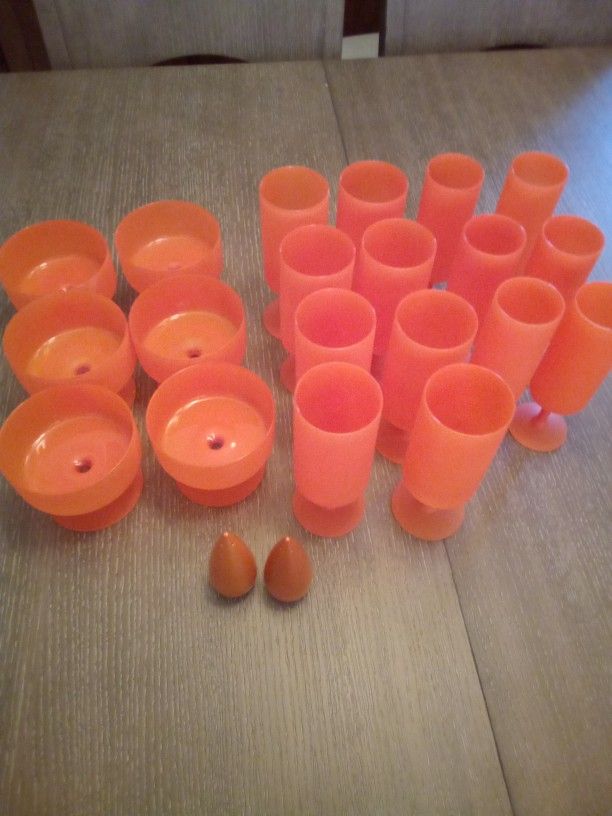 Orange Glassware