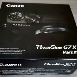 Cannon Powershot G7 X Mark III 20.1 MP Digital Camera 