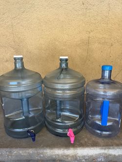 5 Gallon & 3 Gallon Water Jugs