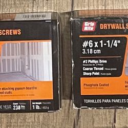 2 Boxes Of Drywall Screws