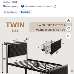 Twin Size Bed Frame