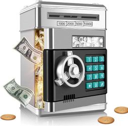 Electronic Password Piggy Bank for Kids - ATM Money Box