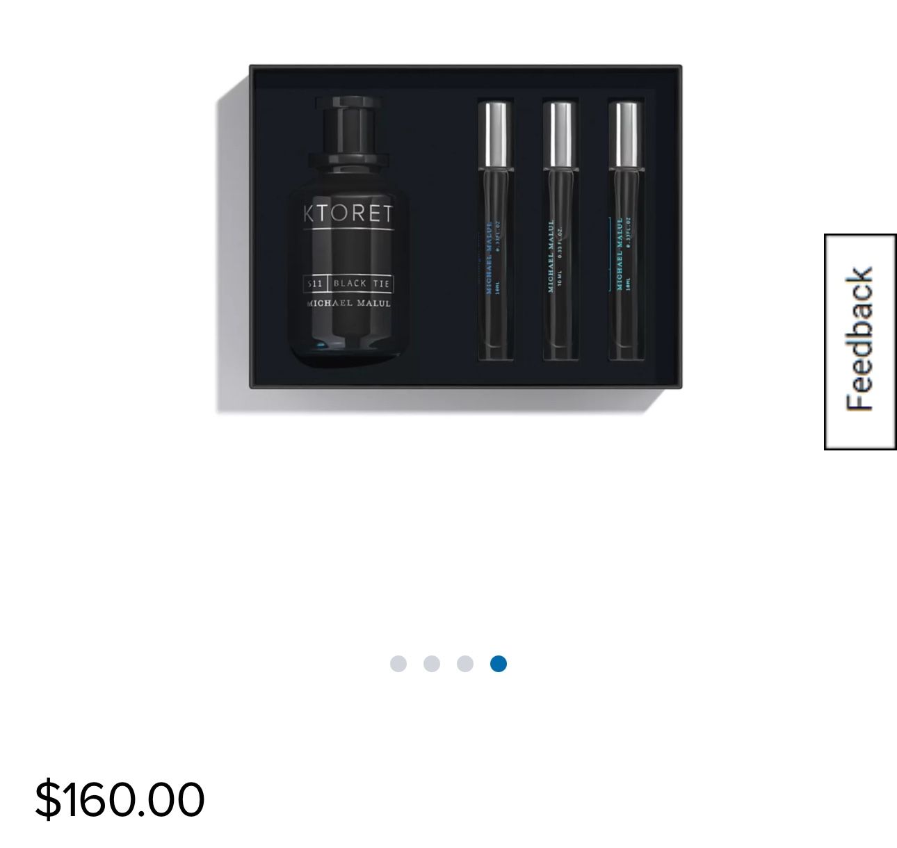 Men’s Cologne - Michael Malul “Black Tie” Gift Set