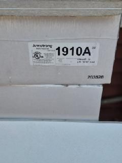Armstrong ceiling tile 12ct 1-4 boxes