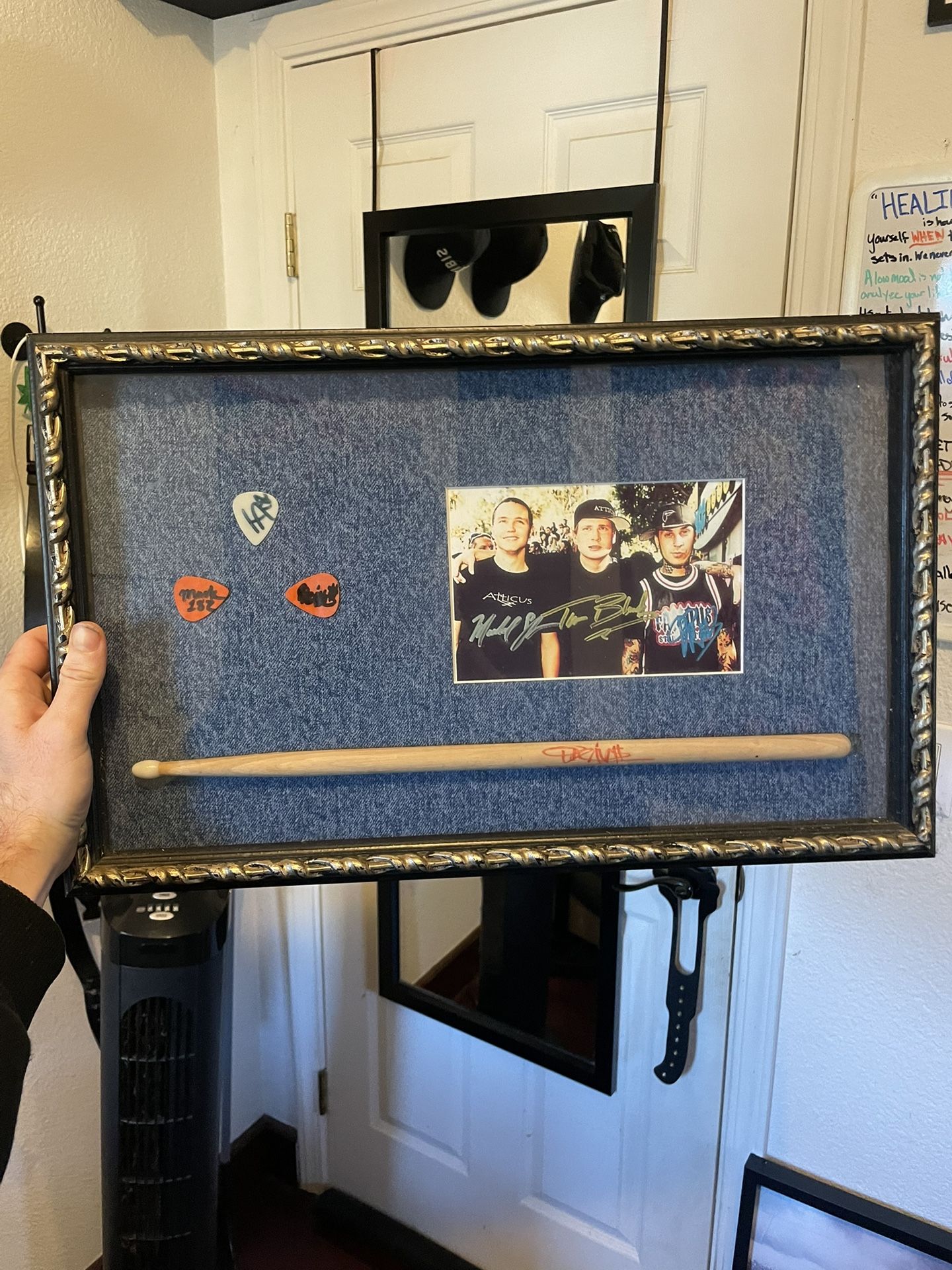 Blink 182 Autographed Items!