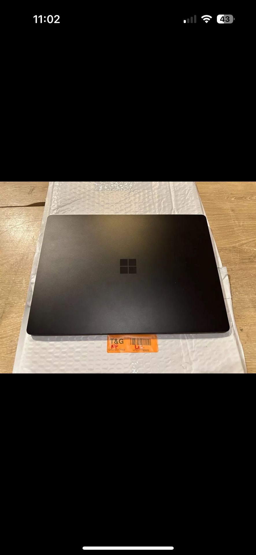 Microsoft Surface Laptop 5 R1S-00026 13.5” LCD 8GB RAM 512GB SSD Intel Core i5