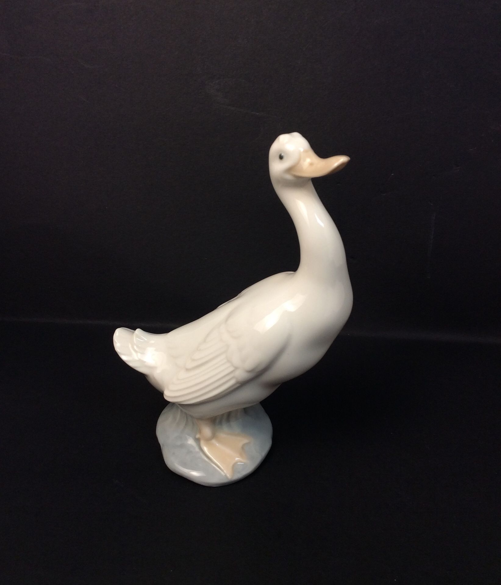 Vintage lladro porcelain duck figurine 1978