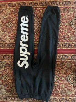 ‘Black’ Supreme sweat pants