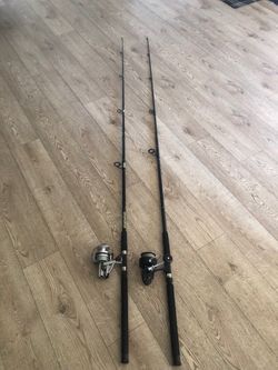 8’ Spinning Rod/Reels
