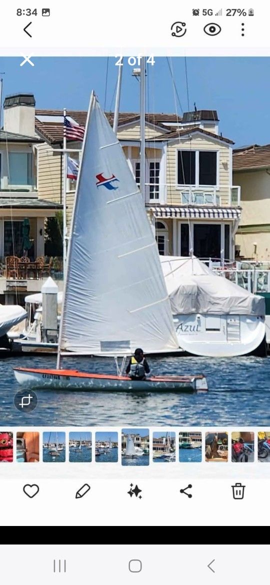 Banshee 14' Sailboat
