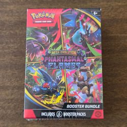 Pokemon Cards Mega Evolution Phantasmal Flames Booster Bundle