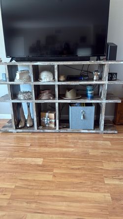 TV stand or just shelves