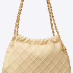 Authentic Tory Burch Fleming Soft Hobo Bag 