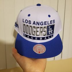 Los Angeles Dodgers Mitchell & Ness Snapback Hat 