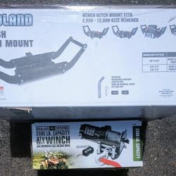 Winch + Winch Mount Hitch