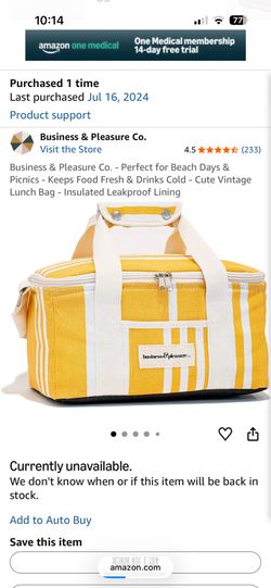 Business and leisure cooler