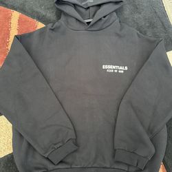 Black White FW24 Essentials Hoodie