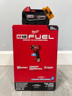 Milwaukee M18 Fuel Impact Wrench with M18 XC5.0 Battery