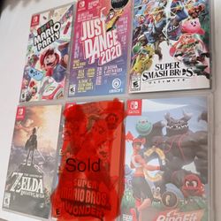 Nintendo Switch Games 