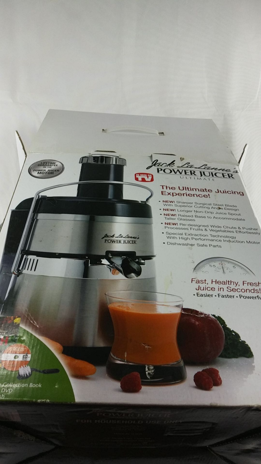 Jack Lalanne Power Juicer Ultimate Model E-1188