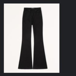 Ultra High Rise Flare Jean Abercrombie 