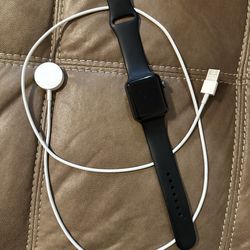 Apple Watch Series 2 42mm Black – Works Great w/ Charger