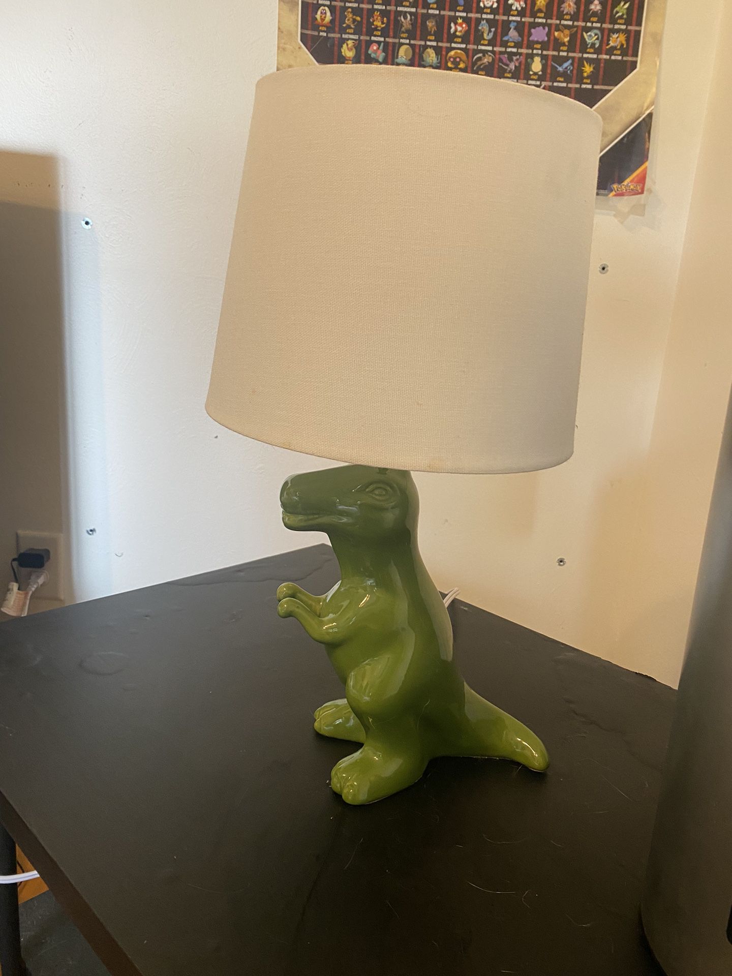Green Dinosaur Lamp