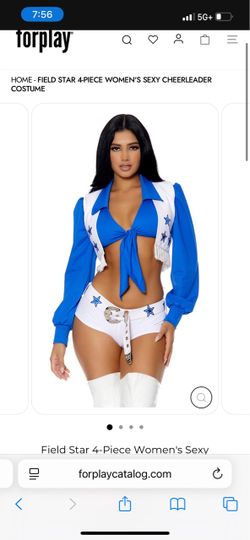 Halloween costume Dallas cowgirl cheerleader