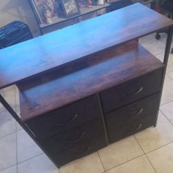 Small Dresser With Shelves And Drawers 