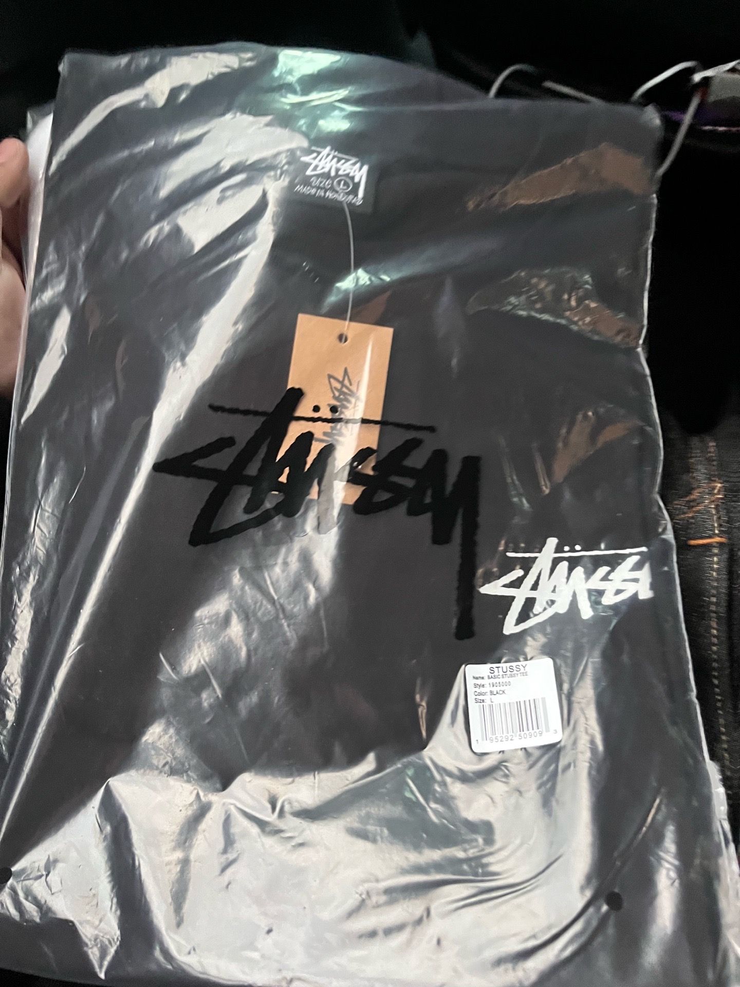 Stussy black shirt