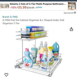 Pull Out Cabinet Organizer 