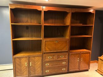 Bookcase and Storage Cabinet