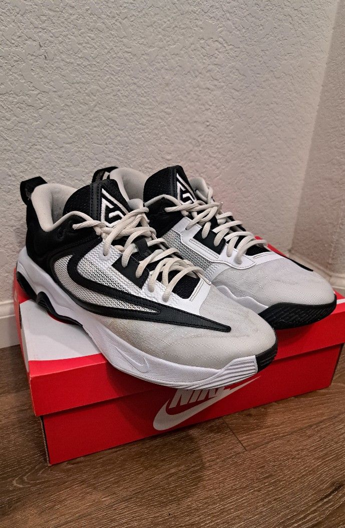 Nike Giannis Immortality 3 Black/White Basketball Shoes Mens US Size 9