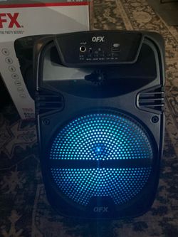New QFX max-803 Bluetooth speaker