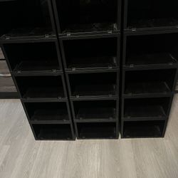 Shoe Storage Boxes With No Lids 