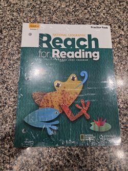 Common Core Reading Ciriculum 
National Geographic-"Reach for Reading"