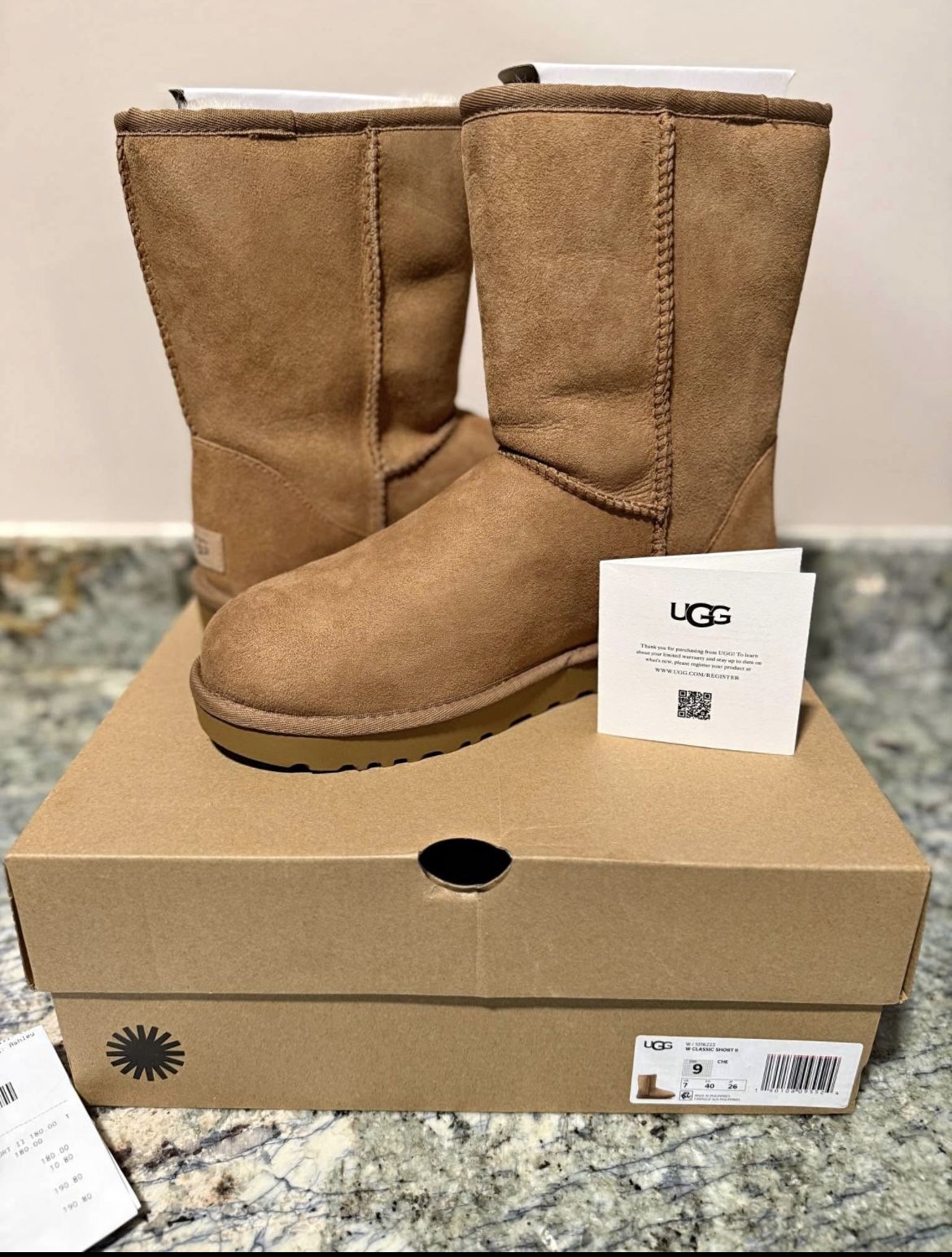 UGG women talk classic tall chestnut