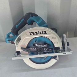 Makita 18V X2 LXT Lithium-Ion (36V) 7-1/4 in. Brushless Cordless Circular Saw Tool-Only, 
