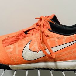 NIKE Men's PHANTOM VENOM ACADEMY TF BRIGHT MANGO/WHITE AO0571-810 SIZE Z 11.5