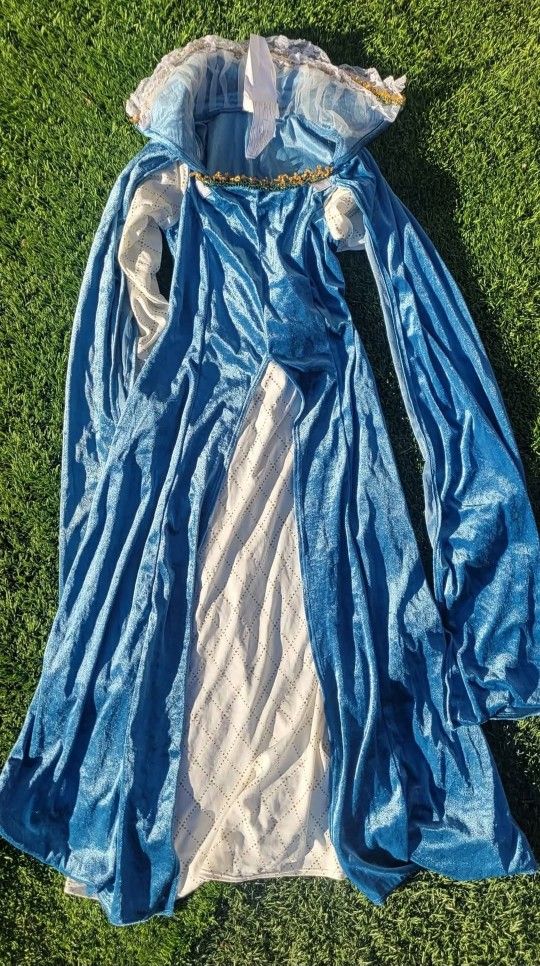 GIRLS RENAISSIANCE MEDIEVAL PRINCESS SHAKESPHERE DRESS
SIZE MEDIUM KIDS SIZE 8 TO 10