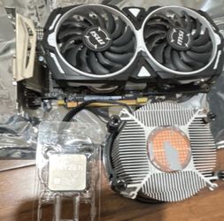 Vgu,cpu with heat sink