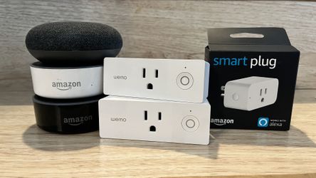 Wi-Fi Smart Plugs w/ Free AI Speakers