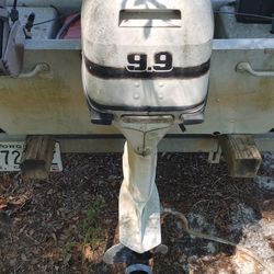 1996 Johnson 9.9 Boat Motor