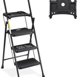 3 Step Ladder With Tool Tray 