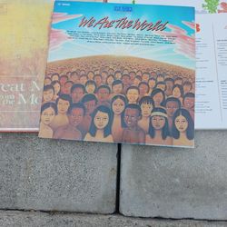 WE ARE THE WORLD Vinyl 12 Inch single Record