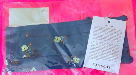 *BRAND NEW RARE COACH FACE MASK*