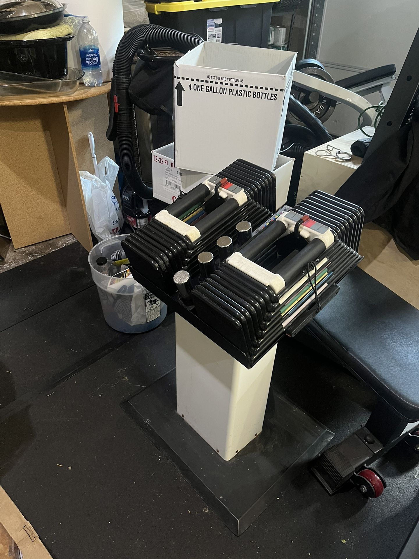 90lb Adjustable Dumbbells With Stand